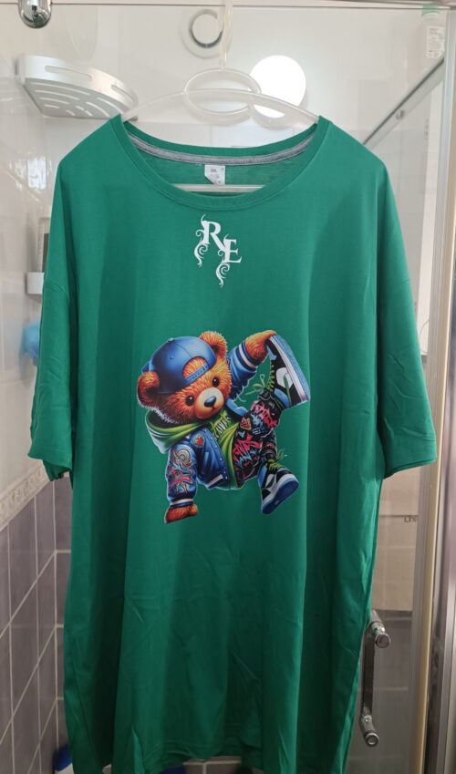 T-SHRIT 100 % COTON EN FLOCAGE DTF