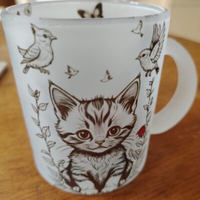 Mug Transparente à Personnaliser