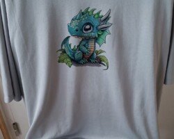 t-shirt 100 % polyester flocage en sublimation