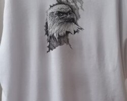 t-shirt 100 % polyester flocage en sublimation
