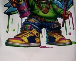 T-SHRIT 100 % COTON EN FLOCAGE en sublimation Maison