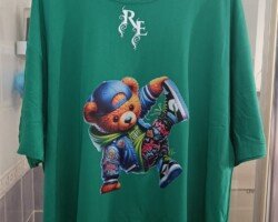 T-SHRIT 100 % COTON EN FLOCAGE DTF