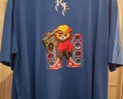 T-SHRIT 100 % COTON EN FLOCAGE DTF