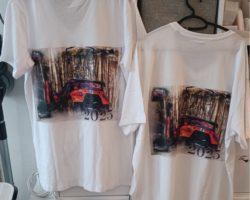T-SHRIT 100 % COTON EN FLOCAGE DTF