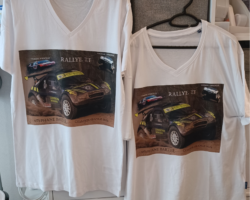 T-SHRIT 100 % COTON EN FLOCAGE DTF